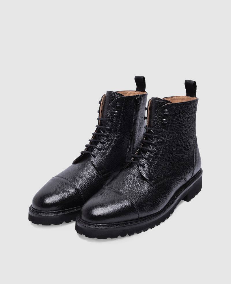 Shoepassion Winston CDB6 Derby Boot in Schwarz - Henry Stevens Shoepassion Speichern exportieren
