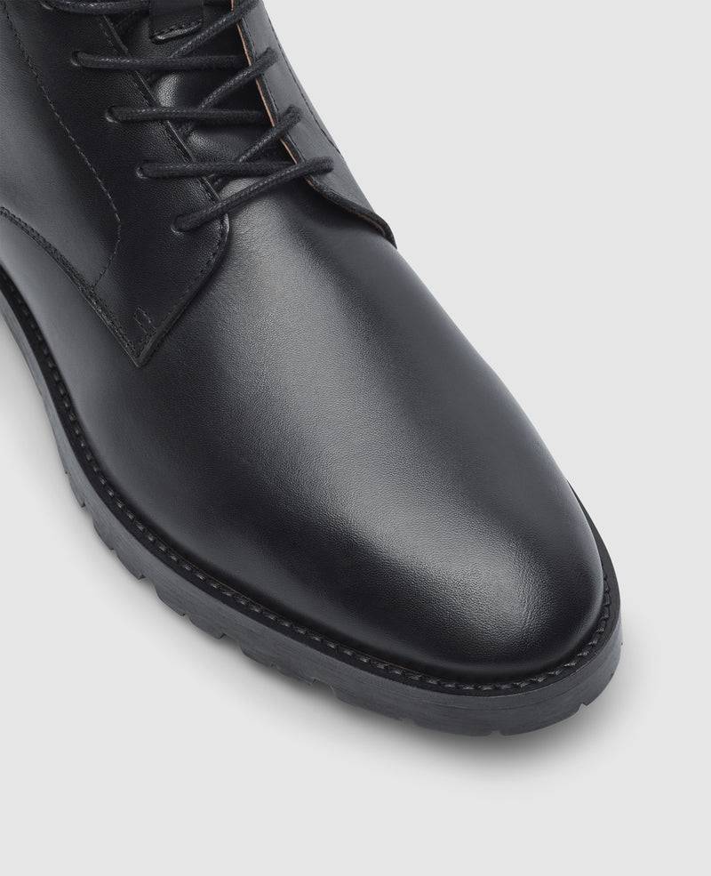 Shoepassion Wallace PDB Derby Boot in Schwarz - Henry Stevens Shoepassion Outlet