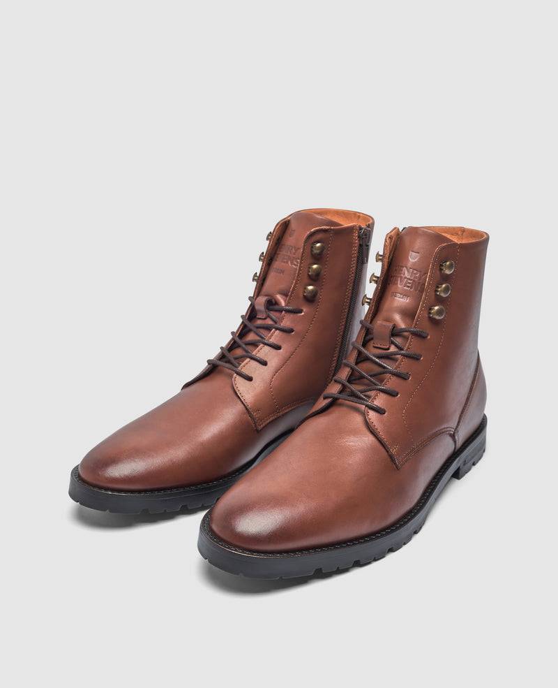 Shoepassion Wallace PDB Derby Boot in Dunkelbraun - Henry Stevens Shoepassion Auslauf