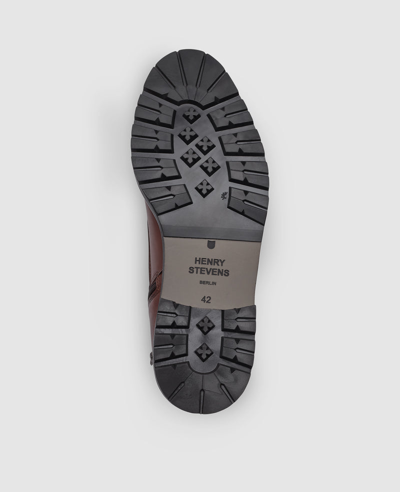 Shoepassion Wallace PDB Derby Boot in Dunkelbraun - Henry Stevens Shoepassion Auslauf