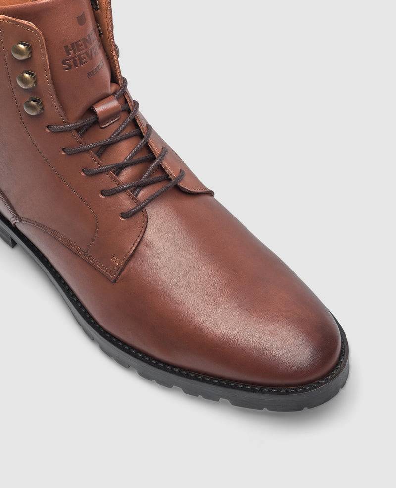 Shoepassion Wallace PDB Derby Boot in Dunkelbraun - Henry Stevens Shoepassion Auslauf