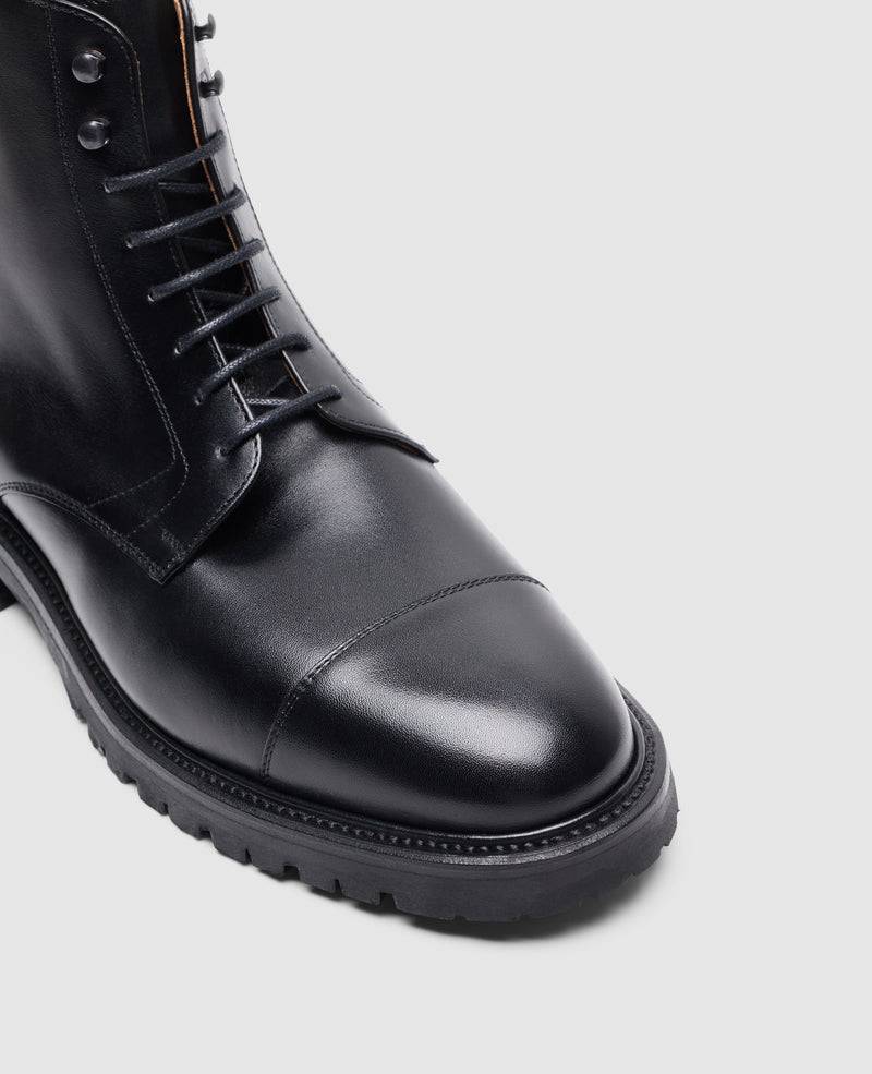 Shoepassion Jones CDB3 Derby Boot in Schwarz - Henry Stevens Shoepassion Limitierter Zeitrabatt