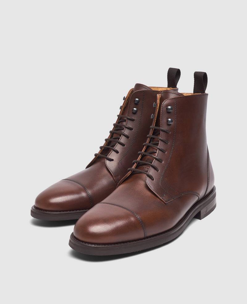Shoepassion Winston CDB2 Derby Boot in Mittelbraun - Henry Stevens Shoepassion Top Angebot
