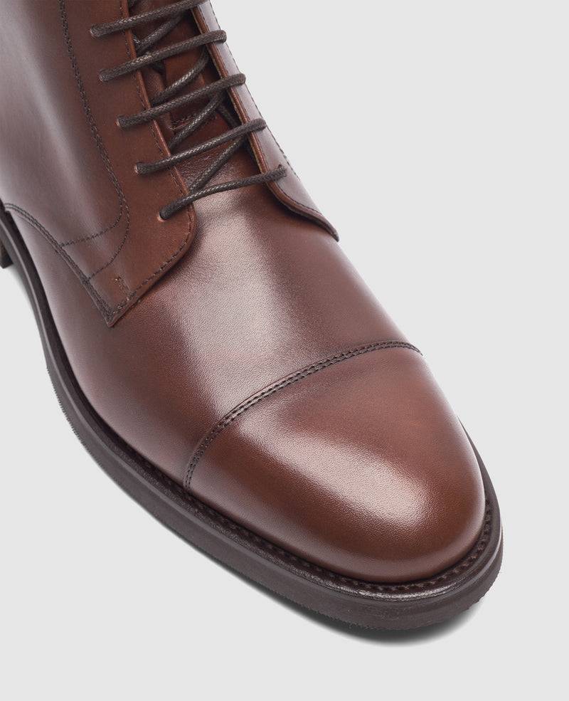 Shoepassion Winston CDB2 Derby Boot in Mittelbraun - Henry Stevens Shoepassion Top Angebot