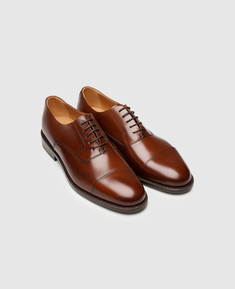 Shoepassion Rahmengenähter Captoe Oxford Herrenschuh Henry Stevens Shoepassion Online Outlet