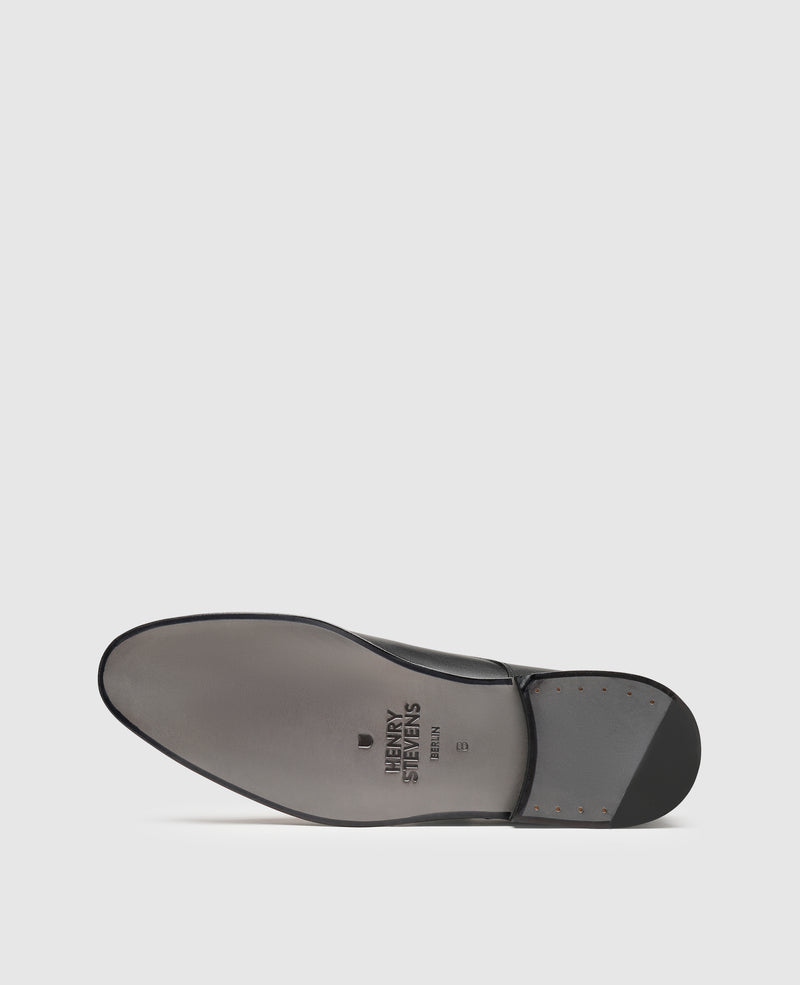 Shoepassion Rahmengenähter Plain Derby Herrenschuh aus Leder Henry Stevens Shoepassion Zeitlich begrenztes Angebot