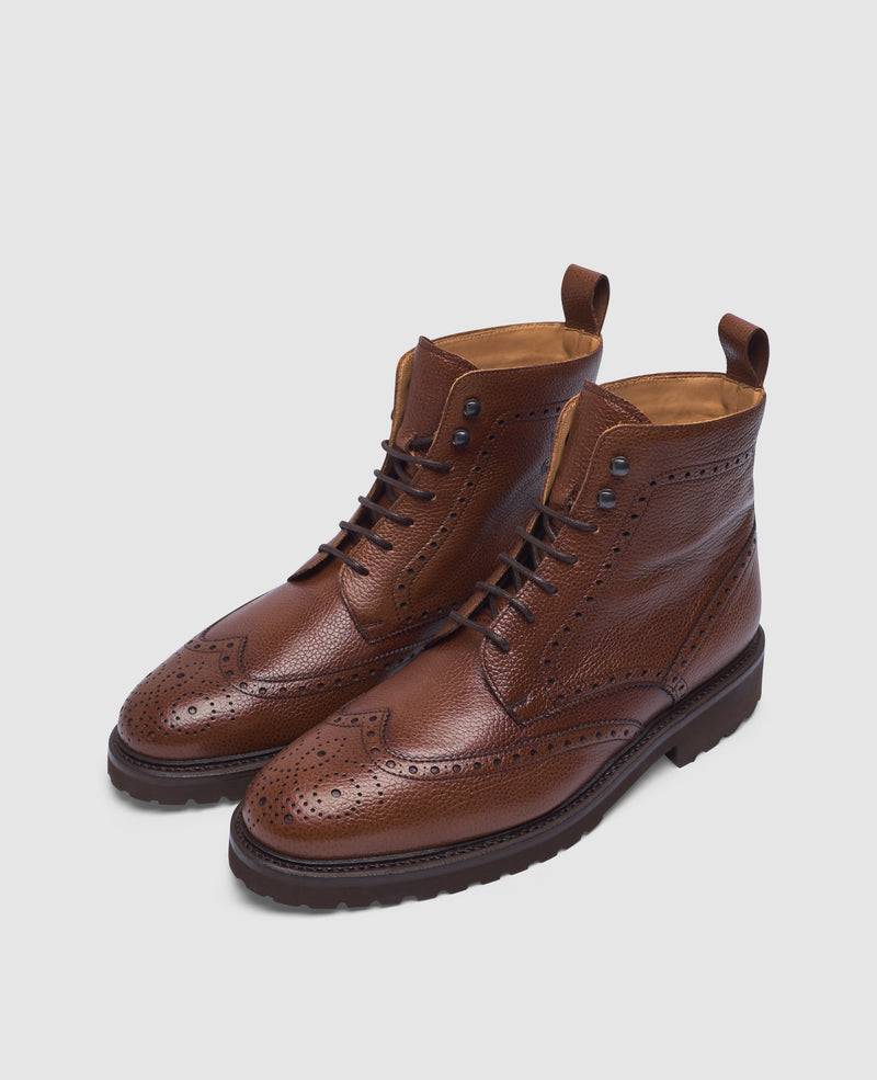 Shoepassion Winston FBDB6 Derby Boot in Mittelbraun - Henry Stevens Shoepassion Neuheiten