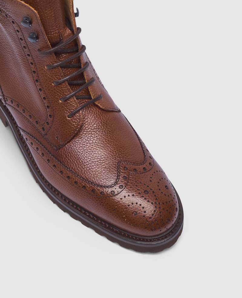 Shoepassion Winston FBDB6 Derby Boot in Mittelbraun - Henry Stevens Shoepassion Neuheiten