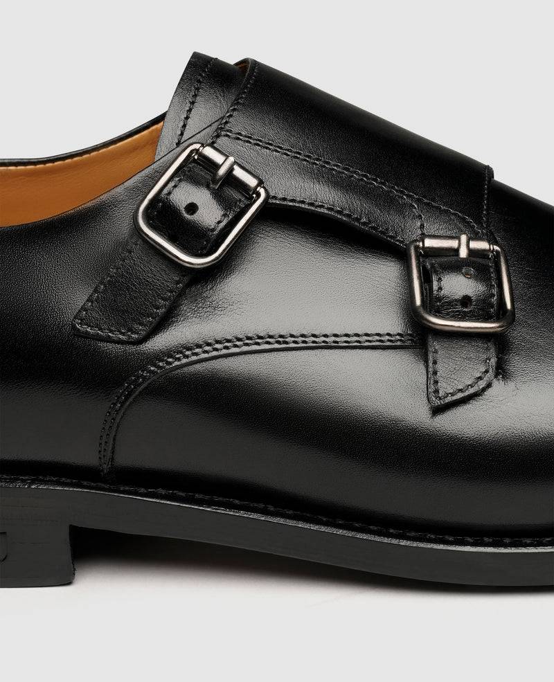 Shoepassion Rahmengenähter Doppel-Monkstrap Herrenschuh Henry Stevens Shoepassion Räumungsverkauf