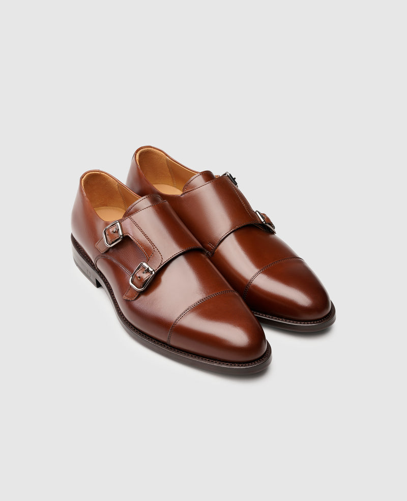 Shoepassion Rahmengenähter Doppel-Monkstrap Herrenschuh Henry Stevens Shoepassion Kauf eins, bekomm eins gratis
