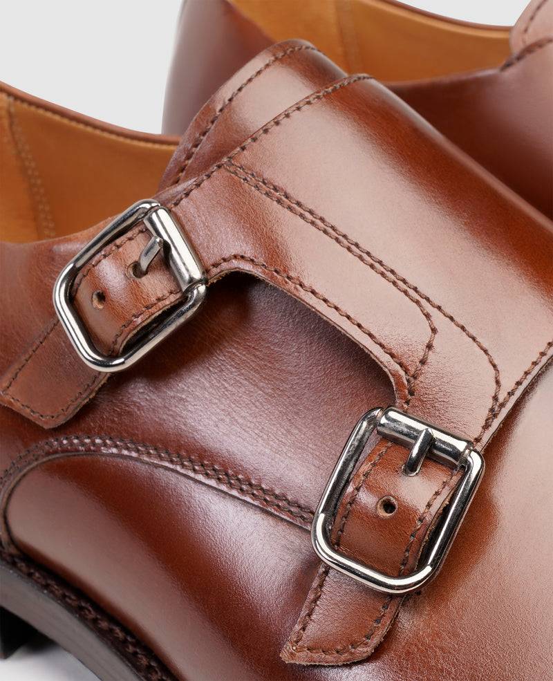 Shoepassion Rahmengenähter Doppel-Monkstrap Herrenschuh Henry Stevens Shoepassion Kauf eins, bekomm eins gratis