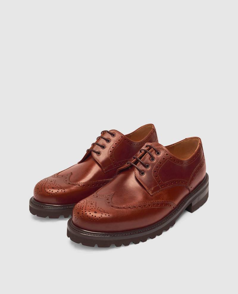 Shoepassion Harry FBD5 Derby in Mittelbraun - Henry Stevens Shoepassion VIP-Rabatte