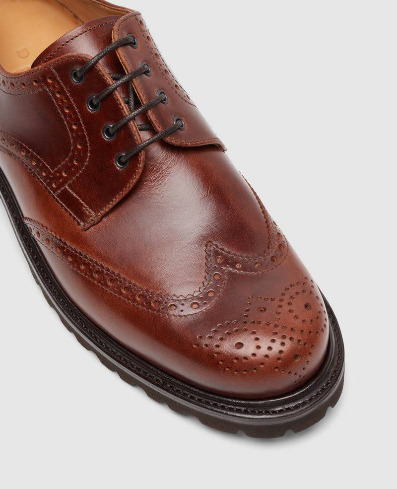 Shoepassion Harry FBD5 Derby in Mittelbraun - Henry Stevens Shoepassion VIP-Rabatte