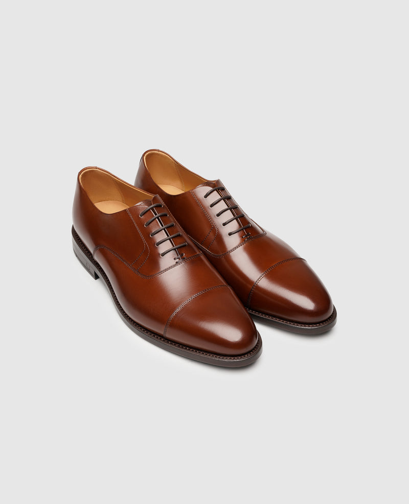 Shoepassion Handgefertigter Captoe Oxford Herrenschuh Henry Stevens Shoepassion Super Sparpreis