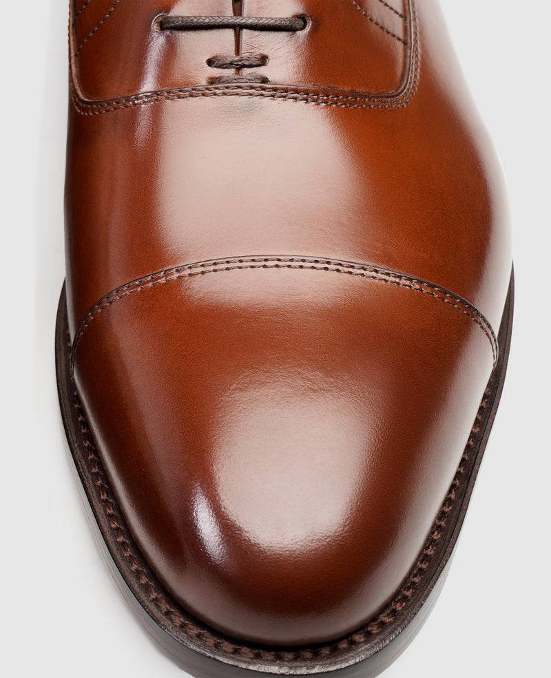 Shoepassion Handgefertigter Captoe Oxford Herrenschuh Henry Stevens Shoepassion Super Sparpreis