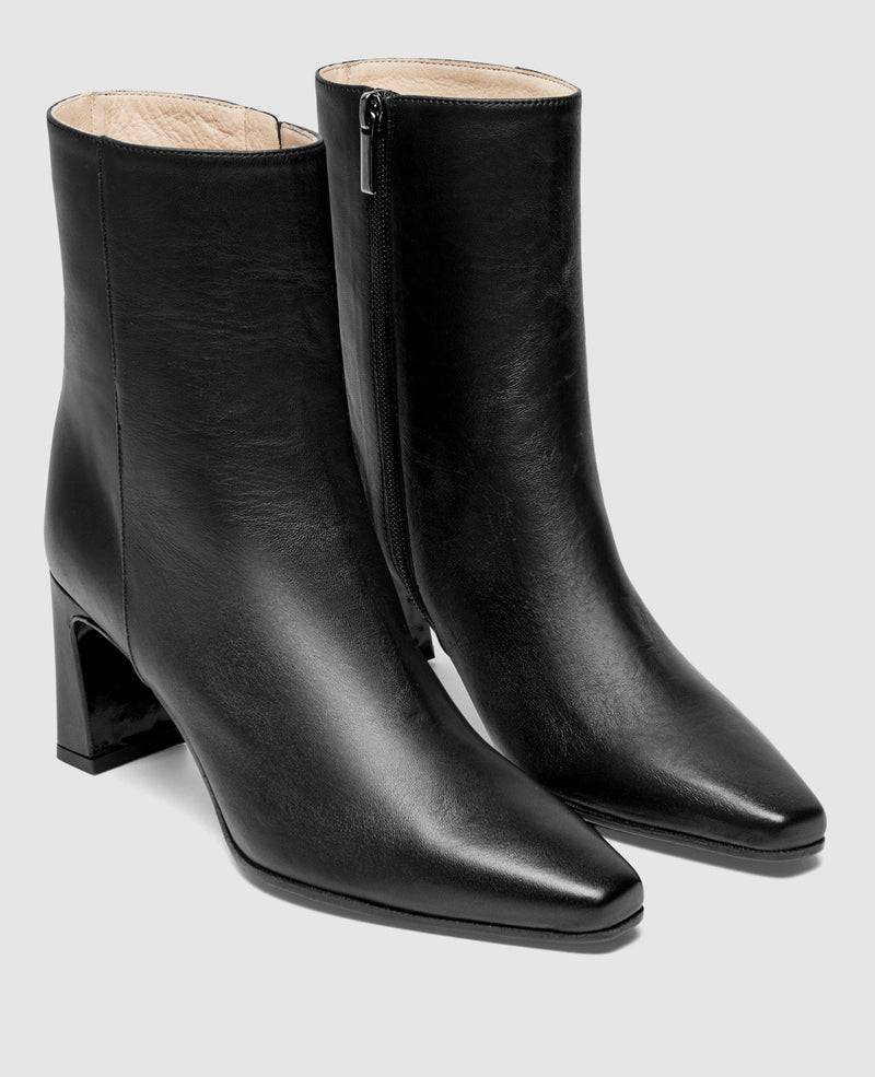 Shoepassion Madison ZB Damen Zip-Boot in Schwarz Shoepassion Begrenzte Freigabe