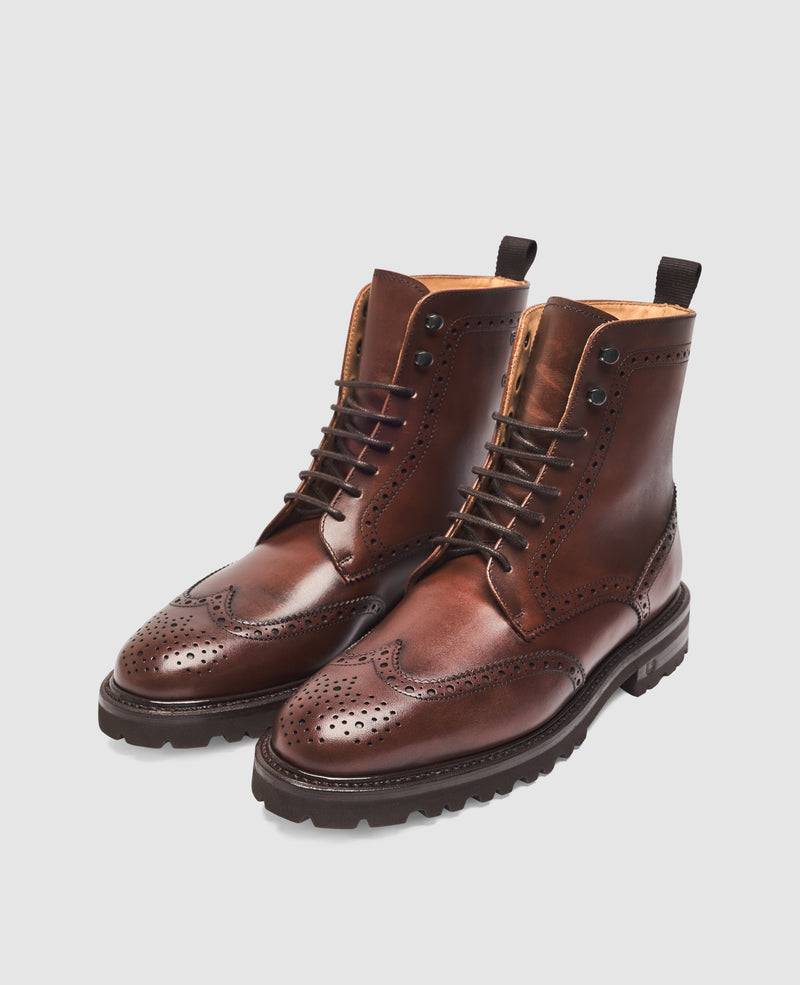 Shoepassion Bonnie FBDB5 Derby Boot in Mittelbraun - Henry Stevens Shoepassion JETZT KAUFEN