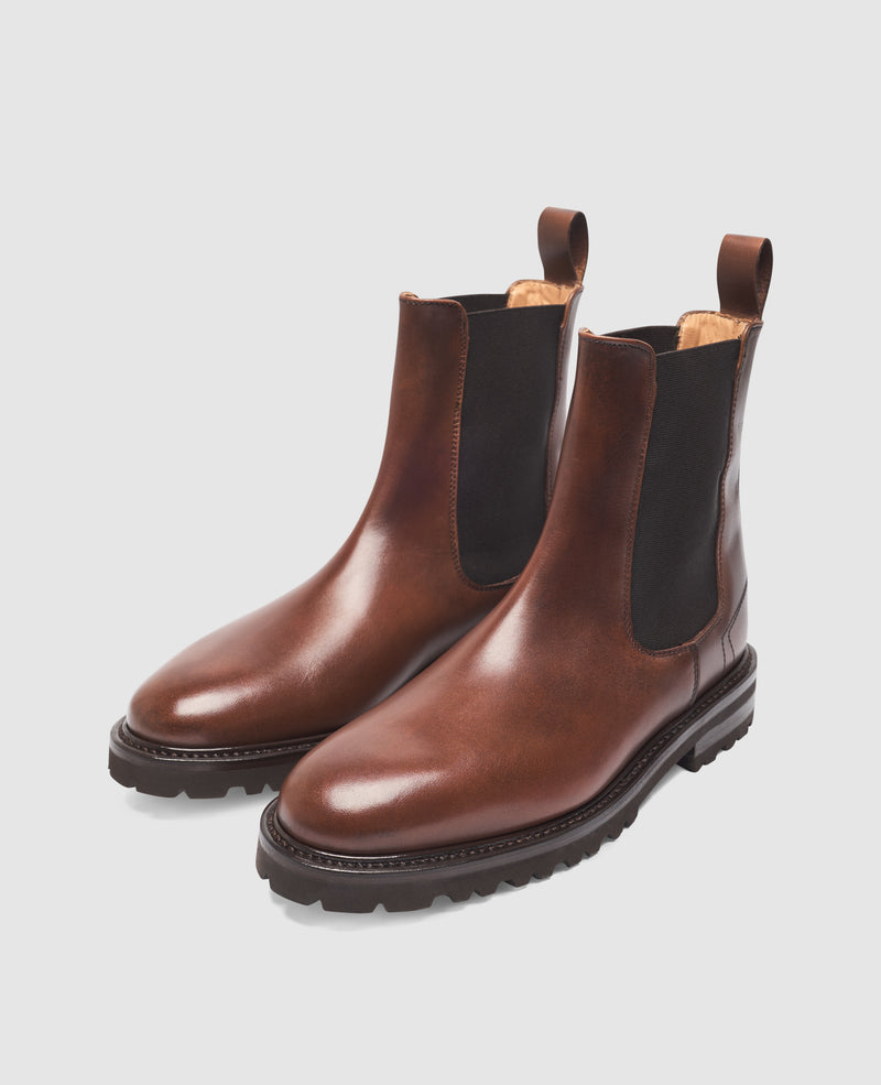 Shoepassion Bonnie CB5 Chelsea Boot in Mittelbraun - Henry Stevens Shoepassion Zeitbegrenzte Promotion
