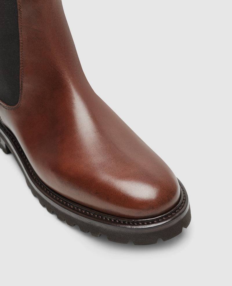 Shoepassion Bonnie CB5 Chelsea Boot in Mittelbraun - Henry Stevens Shoepassion Zeitbegrenzte Promotion