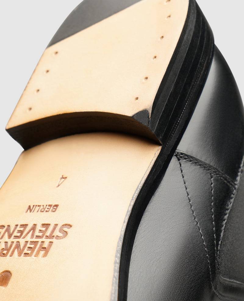 Shoepassion Rahmengenähter Damen Chelsea Boot aus Kalbsleder Henry Stevens Shoepassion Super Rabatt