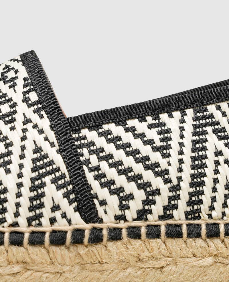 Shoepassion Gemusterte Espadrilles aus Textil Henry Stevens Shoepassion 50% Rabatt mit kostenlosem Versand