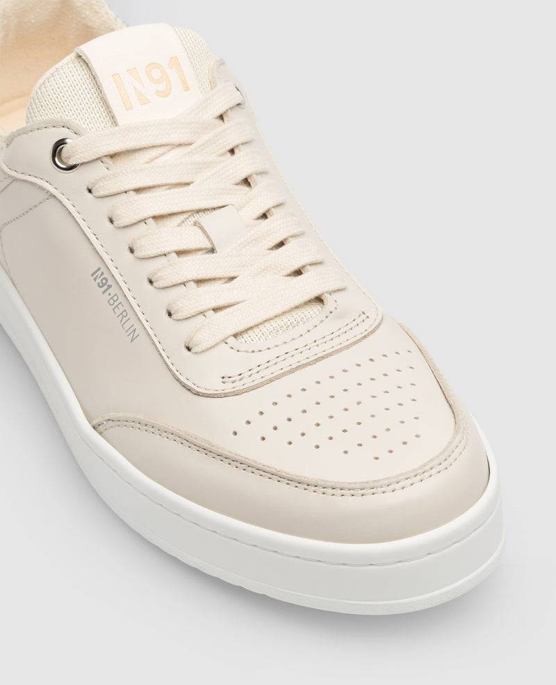 Shoepassion Court W AB Sneaker in Beige - N91 Shoepassion Fabrikladen