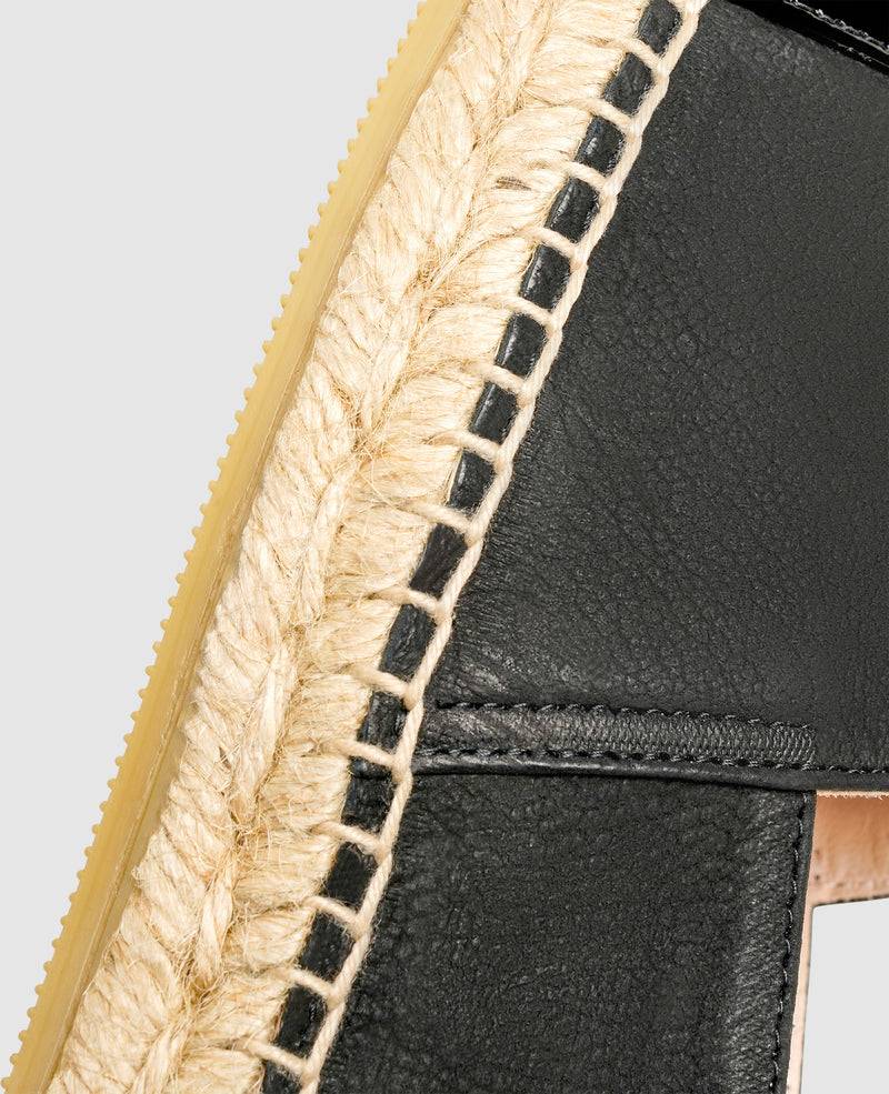 Shoepassion Damen-Espadrilles aus Nubuk und Lackleder Henry Stevens Shoepassion Speichern exportieren