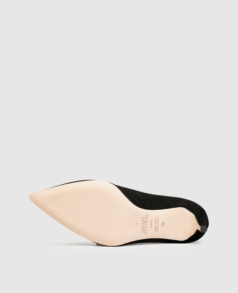 Shoepassion Klassische Damen-Pumps aus Ziegenleder Henry Stevens Shoepassion Auslauf