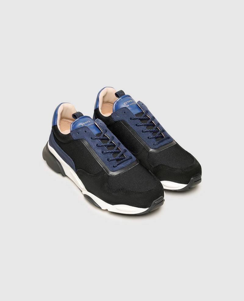 Shoepassion Dynamische Herren-Sneaker aus Leder und Textil| Zespà Shoepassion im Angebot
