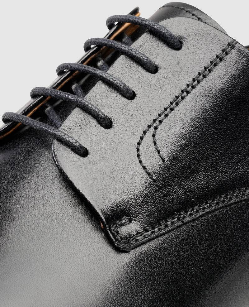 Shoepassion Rahmengenähter Captoe Derby Herrenschuh aus Leder Henry Stevens Shoepassion Rabatt