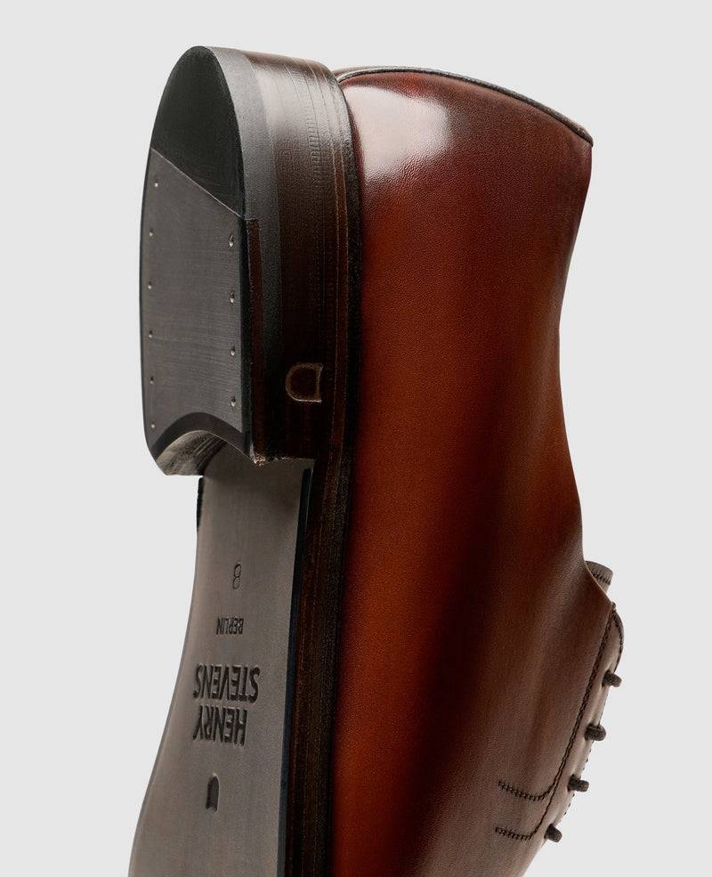 Shoepassion Rahmengenähter Herren Wholecut mit Patina Henry Stevens Shoepassion Black Friday