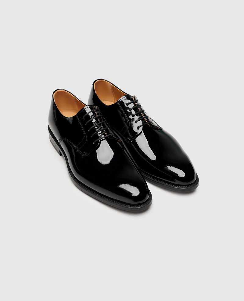 Shoepassion Rahmengenähter Herren Plain Derby Lackschuh Henry Stevens Shoepassion Bis zu 60% Rabatt