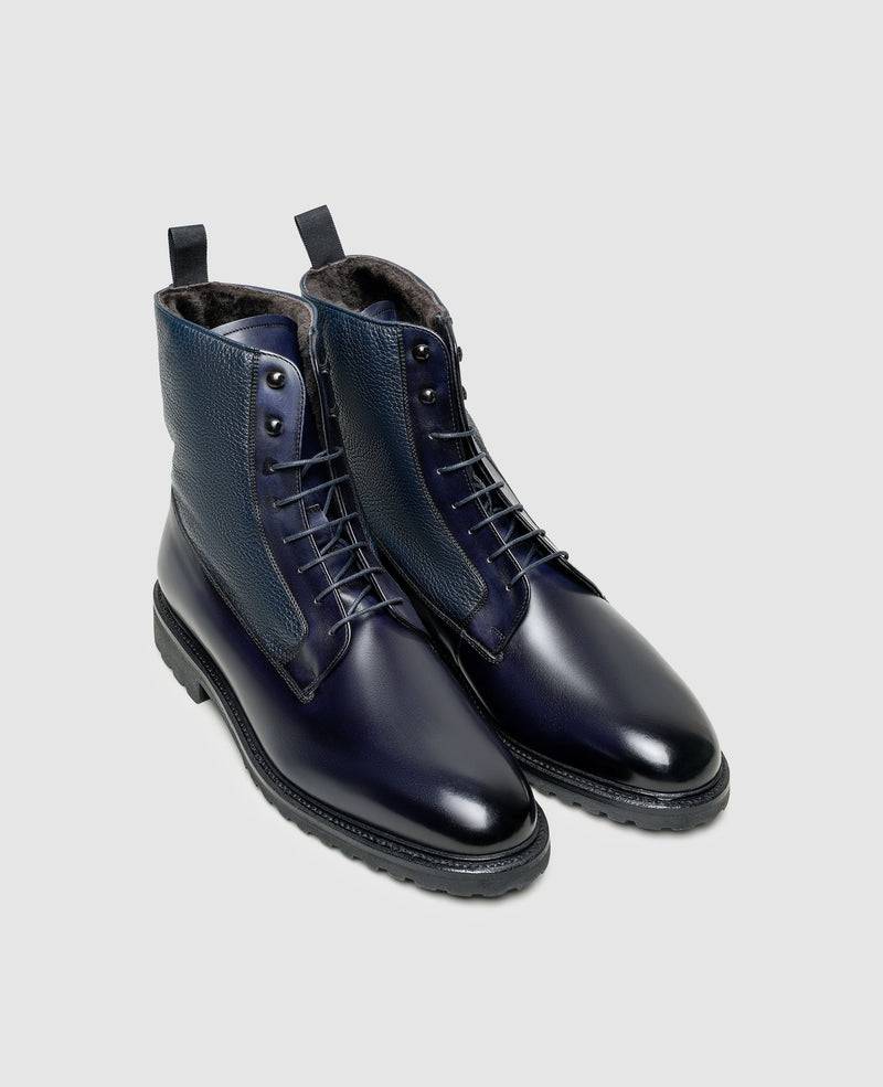 Shoepassion Gefütterte Herren Winter-Boots aus Hirschleder Henry Stevens Shoepassion Fabrikladen