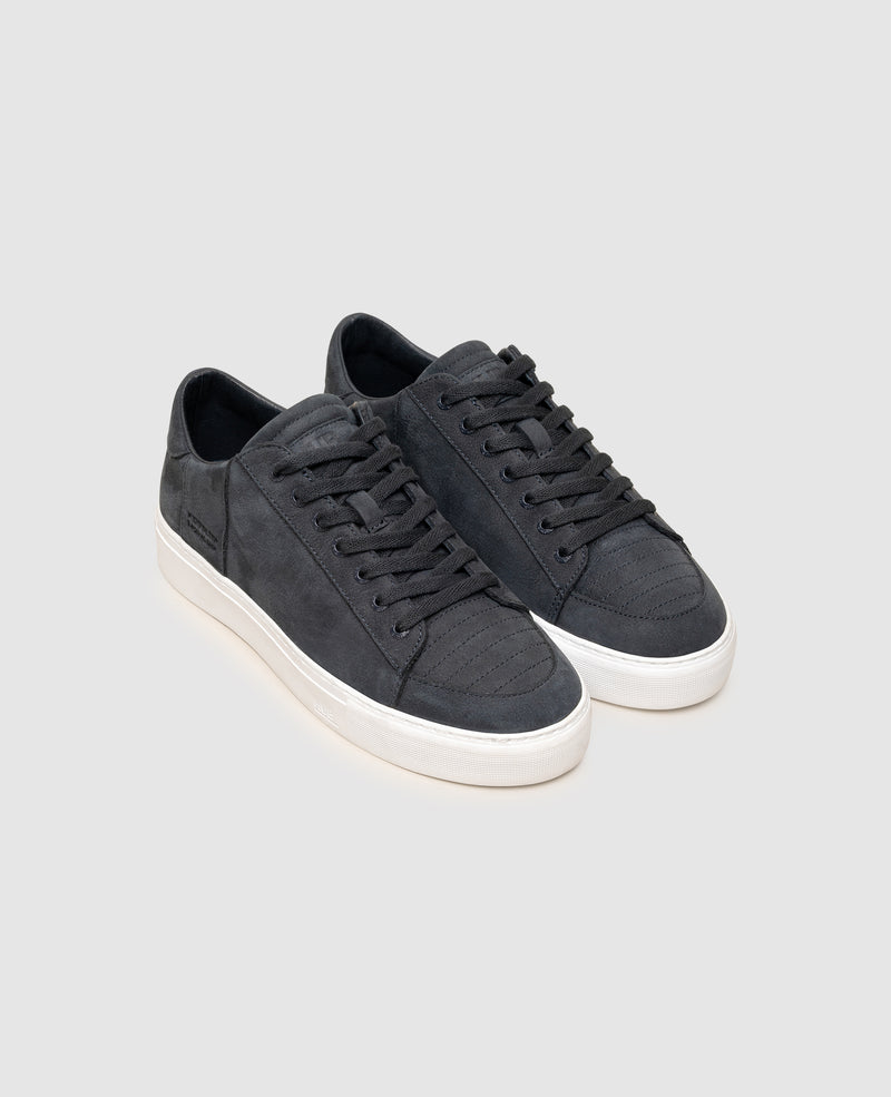 Shoepassion Herren Low-Top Sneaker aus Rauleder HUB bei Shoepassion Online Outlet