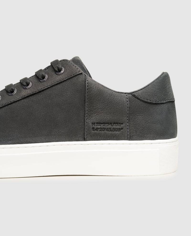 Shoepassion Herren Low-Top Sneaker aus Rauleder HUB bei Shoepassion Online Outlet