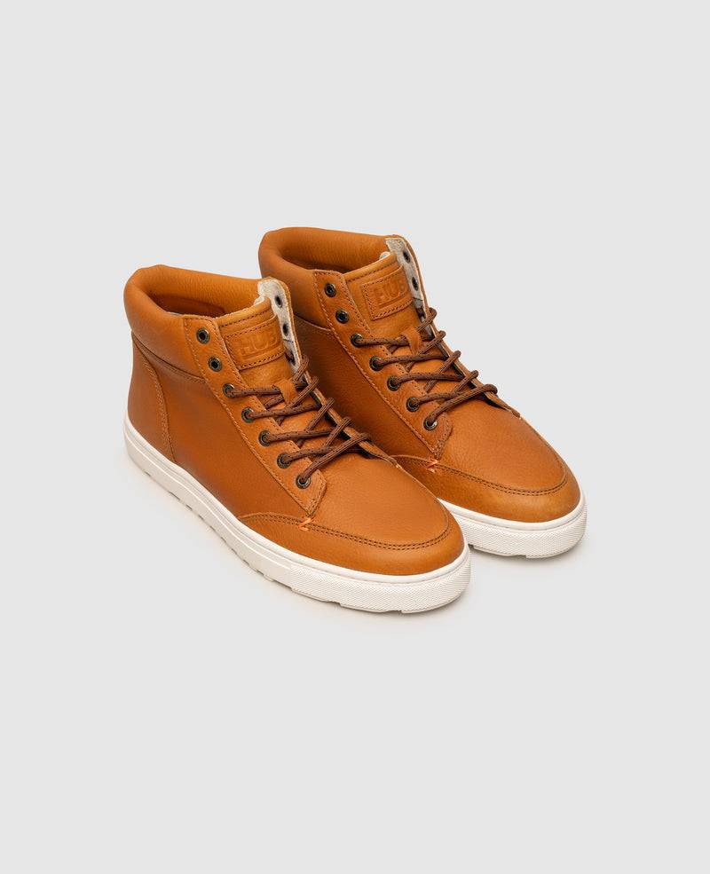 Shoepassion Herren High-Top Sneaker aus Rauleder HUB bei Shoepassion Neuheiten