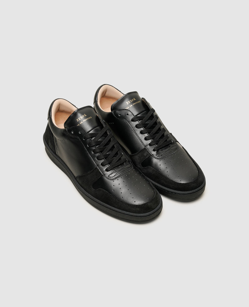 Shoepassion Handgefertigte Herren-Sneaker aus edlem Leder-Mix Zespà Shoepassion Riesige Rabatte