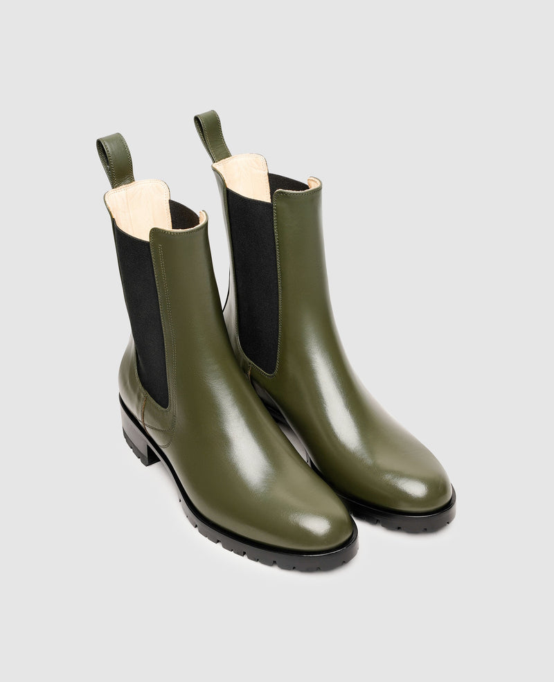 Shoepassion Chelsea Boot für Damen mit Gummiprofilsohle Henry Stevens Shoepassion Online