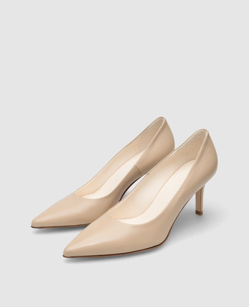 Shoepassion Handgefertigte Damen-Pumps aus weichem Kalbsleder| Henry Stevens Shoepassion Auslauf