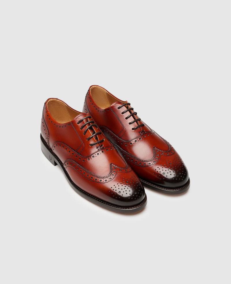Shoepassion Rahmengenähter Full-Brogue Oxford Damenschuh Henry Stevens Shoepassion Hotsell