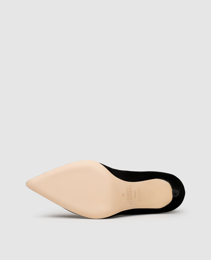 Shoepassion Klassische Damen-Pumps aus samtigem Ziegenleder| Henry Stevens Shoepassion Schlussverkauf