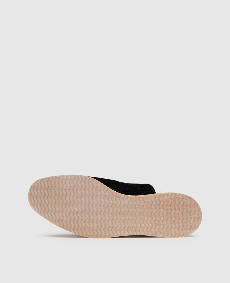 Shoepassion Leichte Damen-Mules mit Velours & Korksohle Henry Stevens Shoepassion Limitierter Zeitrabatt