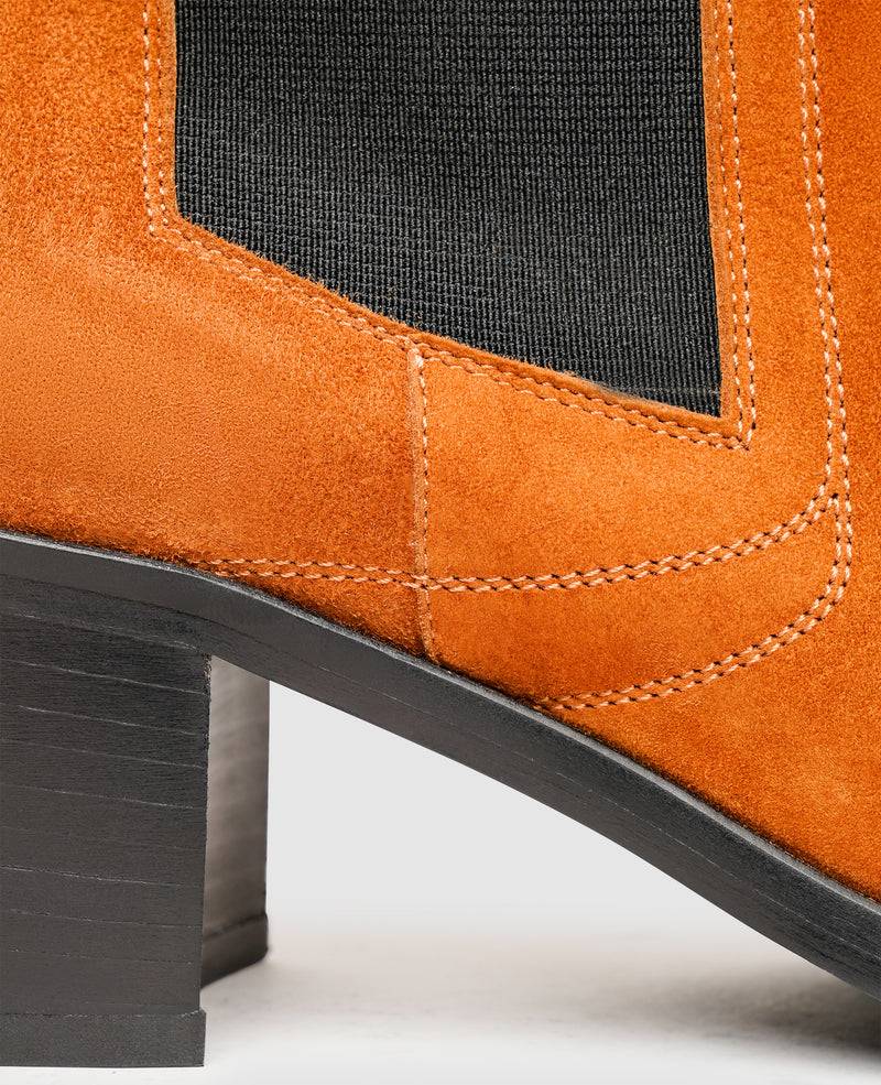 Shoepassion Chelsea Boot für Damen aus Ziegenvelours Henry Stevens Shoepassion Großer Ausverkauf