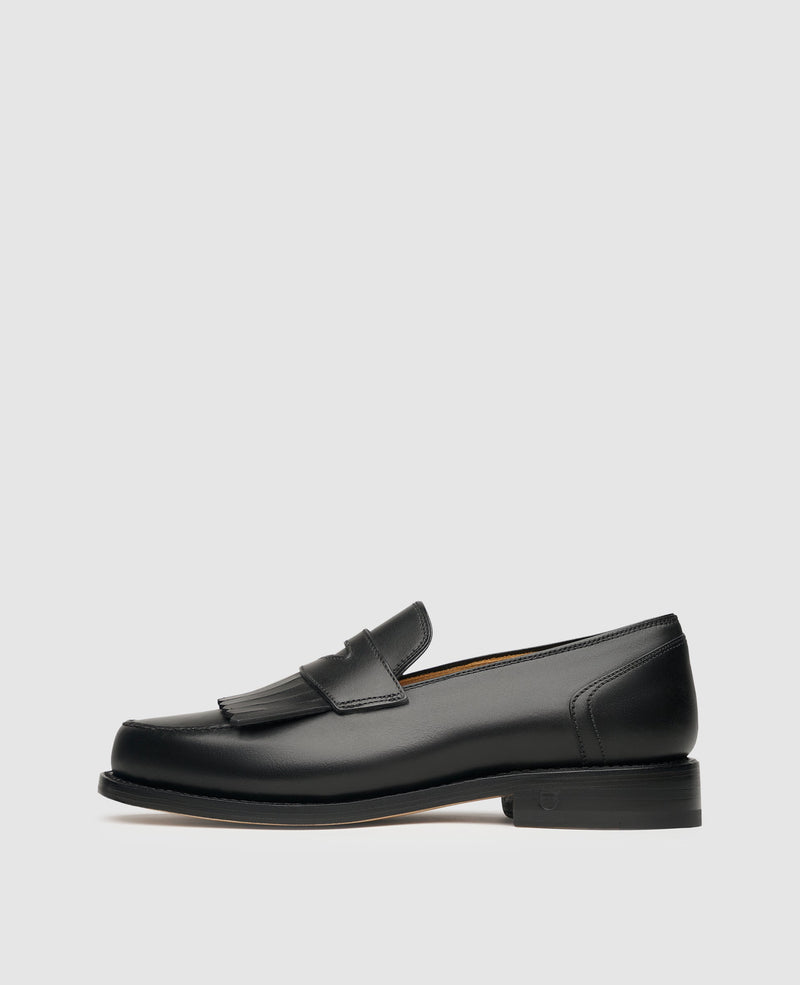 Shoepassion Handgefertigter Fringe Loafer für Damen Henry Stevens Shoepassion