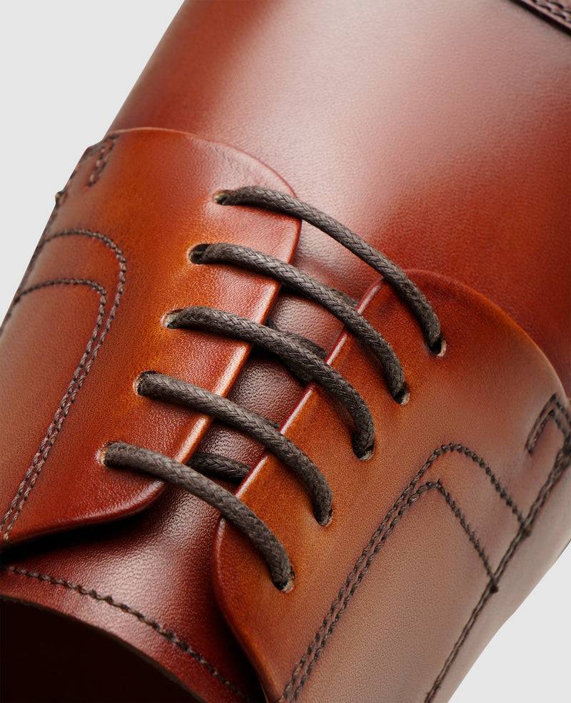 Shoepassion Handgefertigter Captoe Derby Damen-Lederschuh Henry Stevens Shoepassion Osterangebot