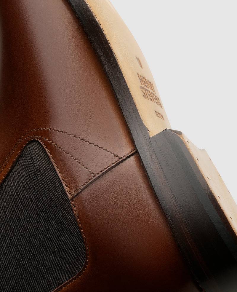Shoepassion Rahmengenähter Damen Chelsea Boot aus Kalbsleder Henry Stevens Shoepassion Valentinstagsangebot
