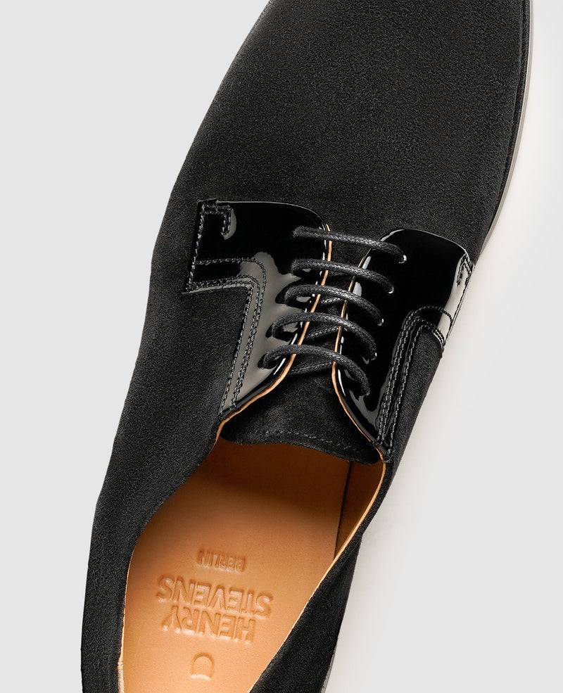 Shoepassion Handgefertigte Vollleder Plain Blücher für Damen Henry Stevens Shoepassion Jubiläumsangebot