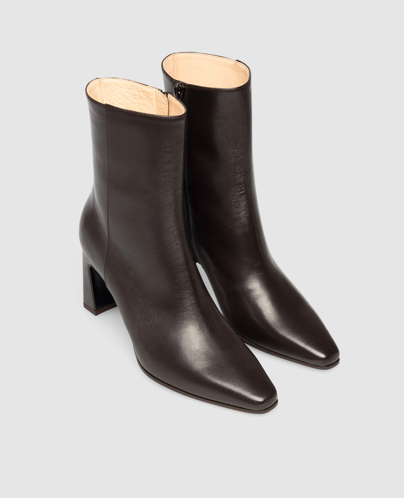 Shoepassion Madison ZB Damen Zip-Boot in Braun Shoepassion Lagerräumung