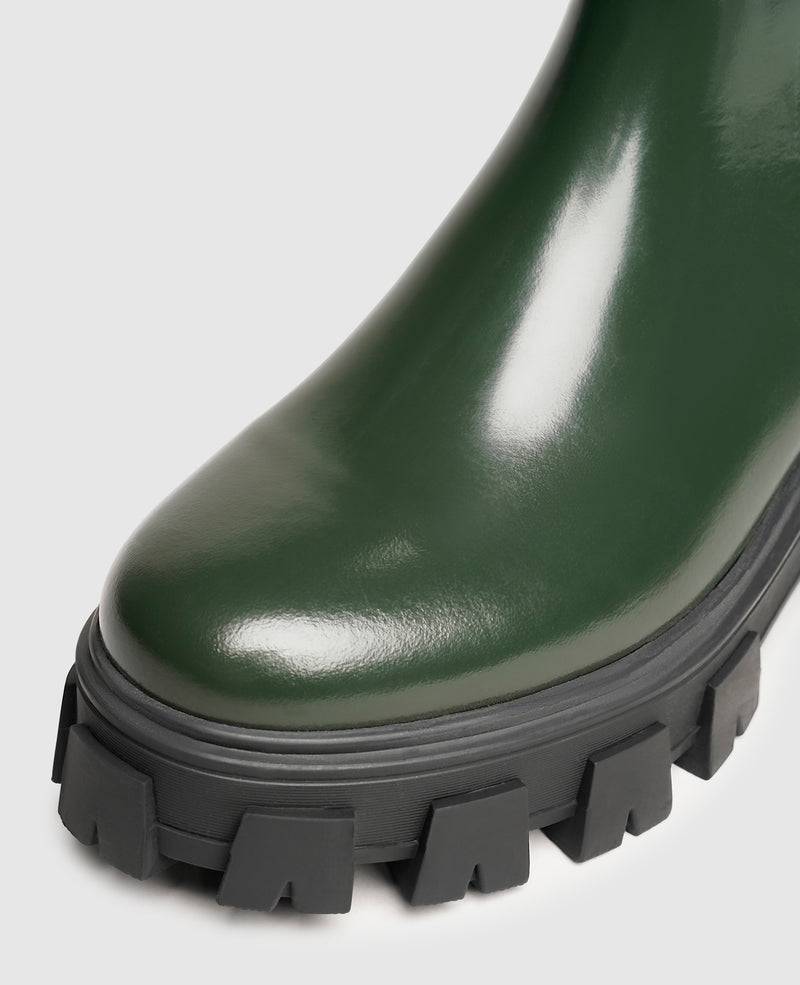 Shoepassion Chelsea-Boots aus Glattleder mit Plateausohle für Damen N91 Shoepassion Heißer Verkauf