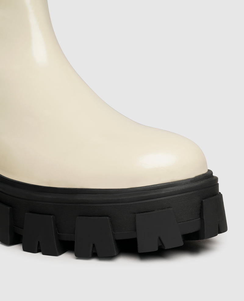Shoepassion Chelsea-Boots aus Glattleder mit Plateausohle für Damen N91 Shoepassion Top Angebot